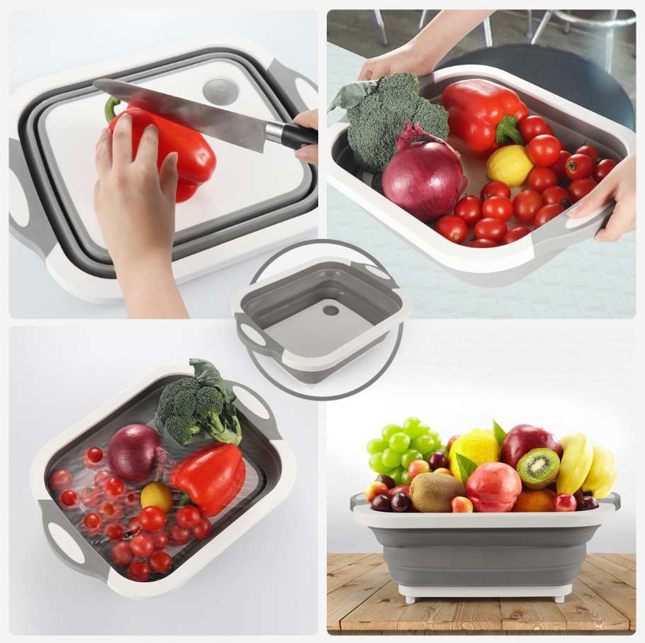 Tabla de Corte BoardSmart Food 3 en 1