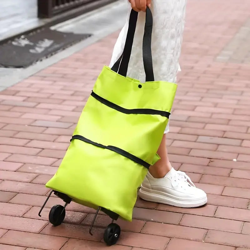 Bolsa Carrito De Compras Feria Con Rueda